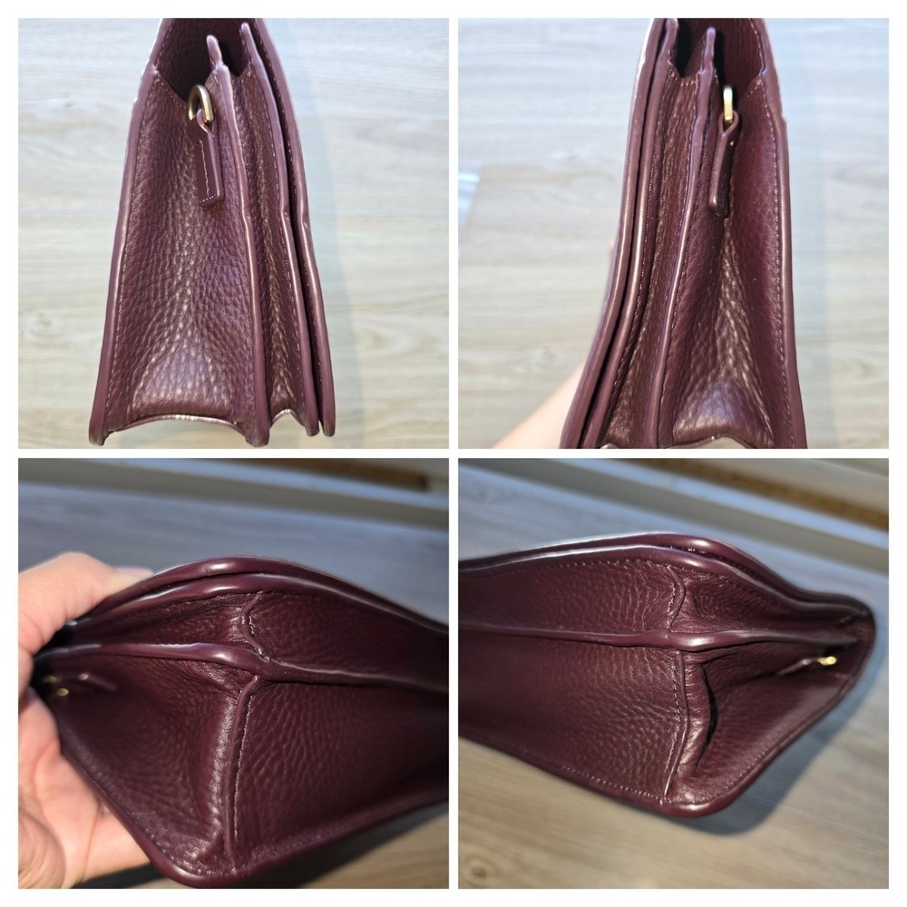 NWOT Dagne Dover Women Crossbody Bag Oxblood Leather Andra Organize quiet luxury - Picture 15 of 16